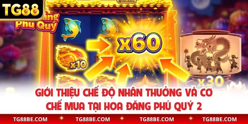 Giới thiệu chế độ nhân thưởng và cơ chế mua tại Hoa Đăng Phú Quý 2