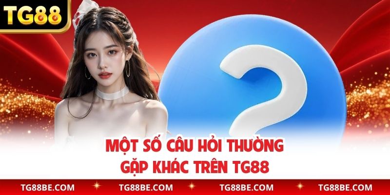 Một số câu hỏi thường gặp khác trên TG88