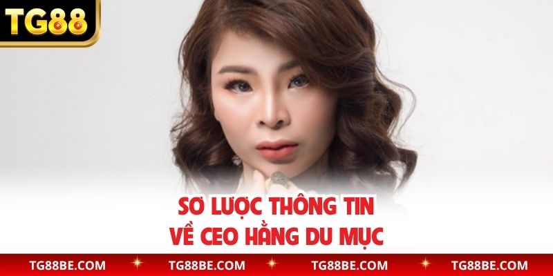Sơ lược thông tin về CEO Hằng Du Mục